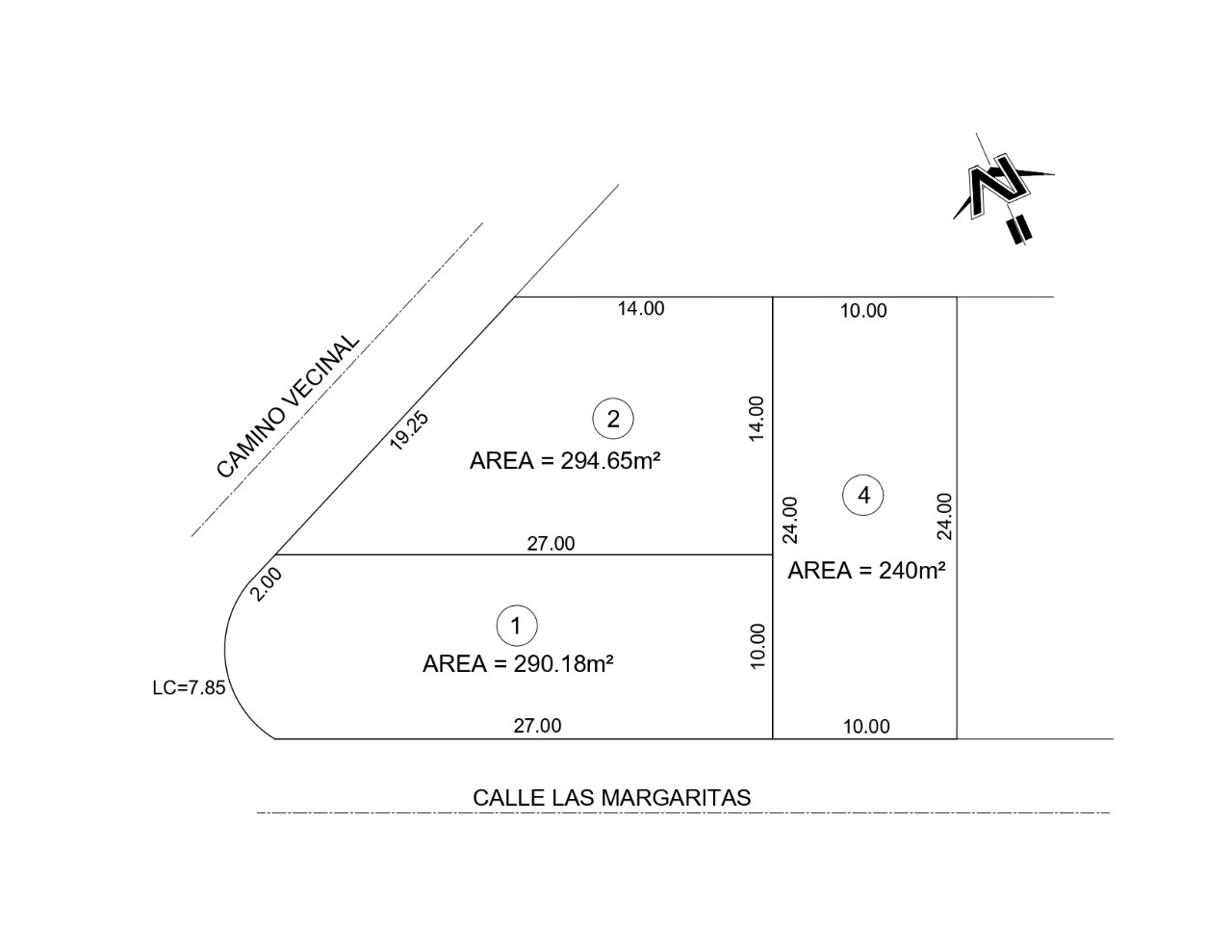 Terreno en venta cerca de UNASA, Santa Ana | 824.83 m² a una cuadra de la Carretera Panamericana
